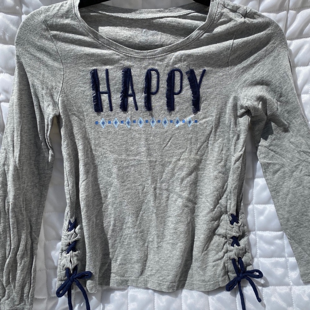 JUSTICE HAPPY SHIRT